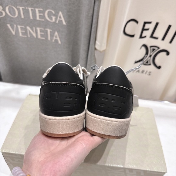 Golden Goose Black and White Sneakers - Picture 6 of 7